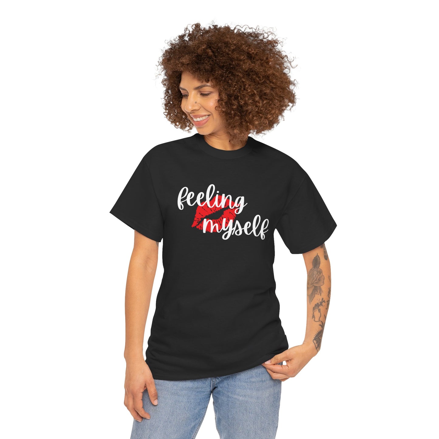 Feeling Myself Heavy Cotton Tee