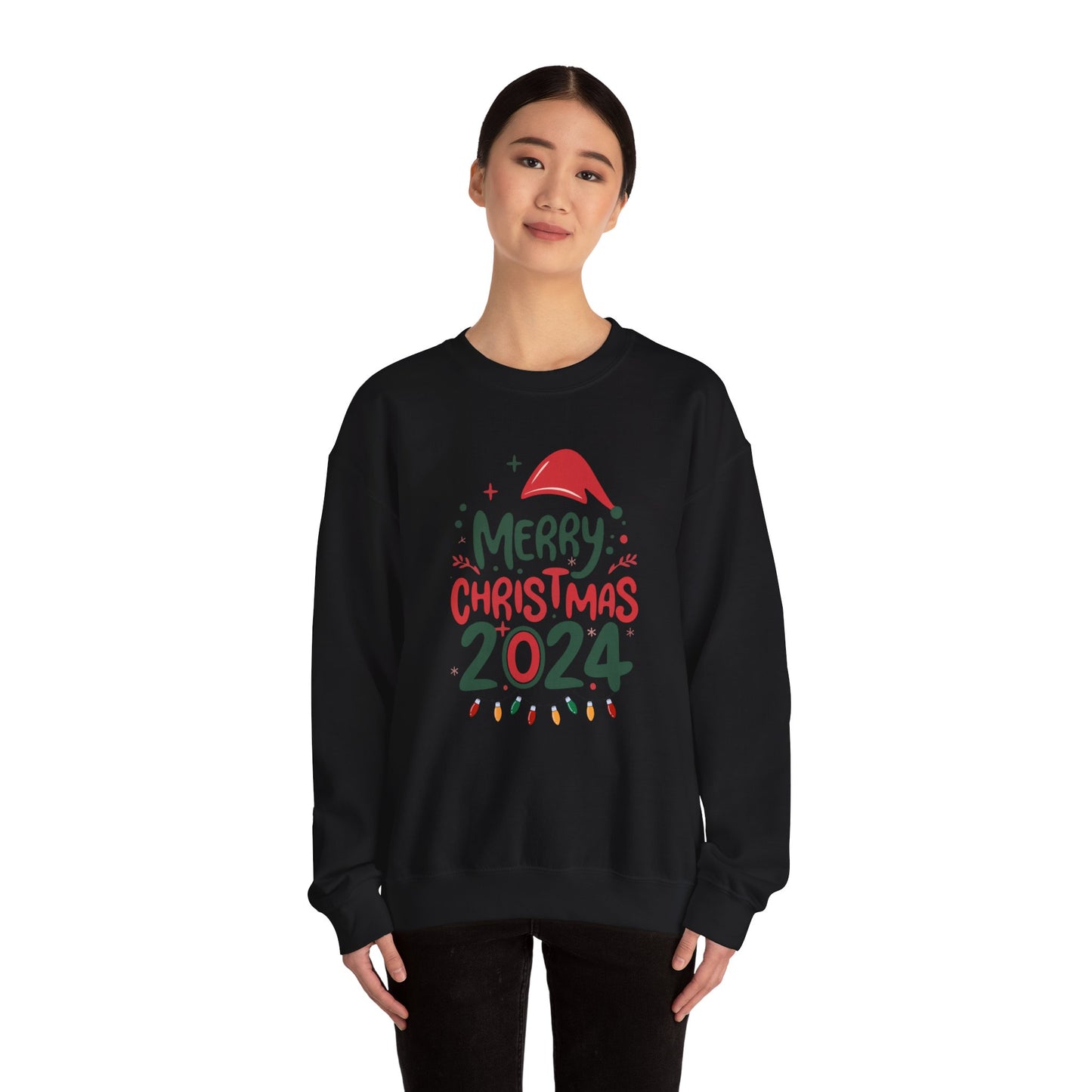 Merry Christmas 2024 Crewneck Sweatshirt