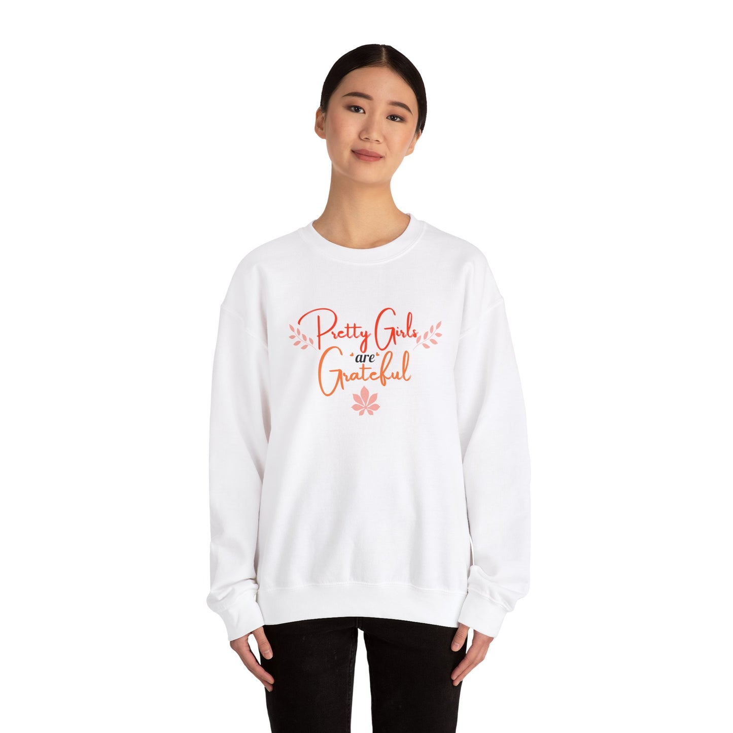 Pretty Girls Are Grateful Crewneck Sweatshirt