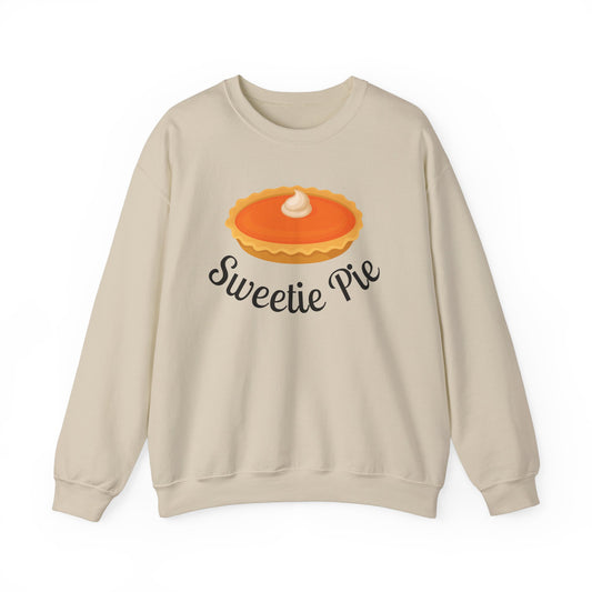 Sweetie Pie Crewneck Sweatshirt - Black Letters