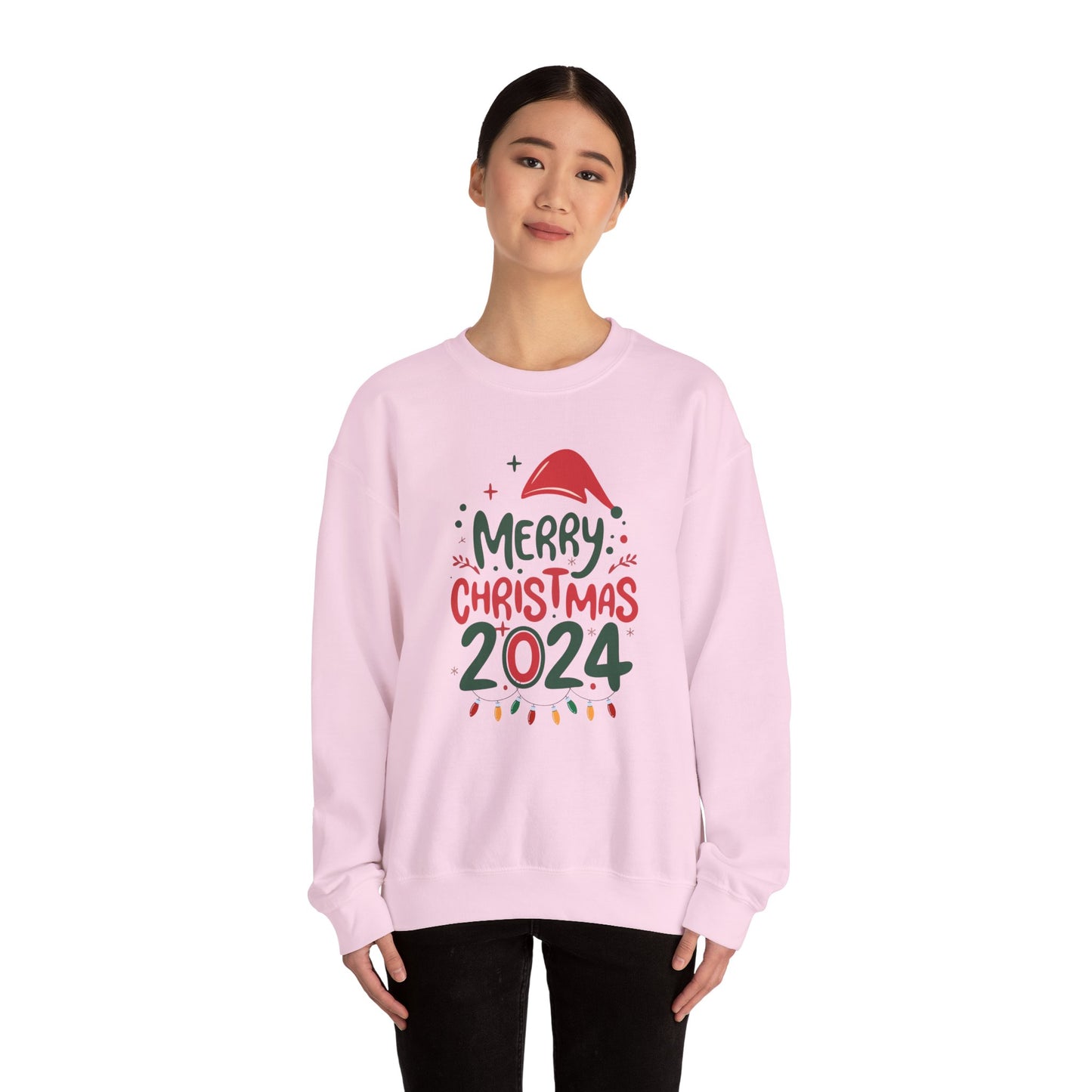 Merry Christmas 2024 Crewneck Sweatshirt