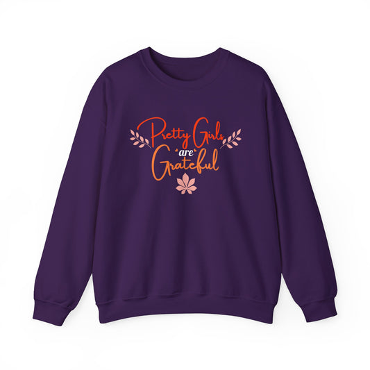 Pretty Girls Are Grateful Crewneck Sweatshirt