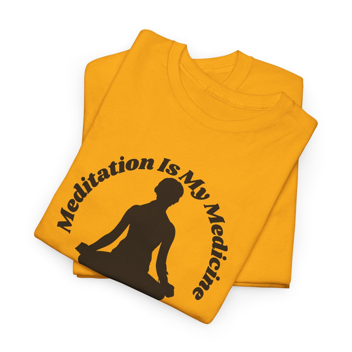 Meditation Is My Medicine Cotton Tee