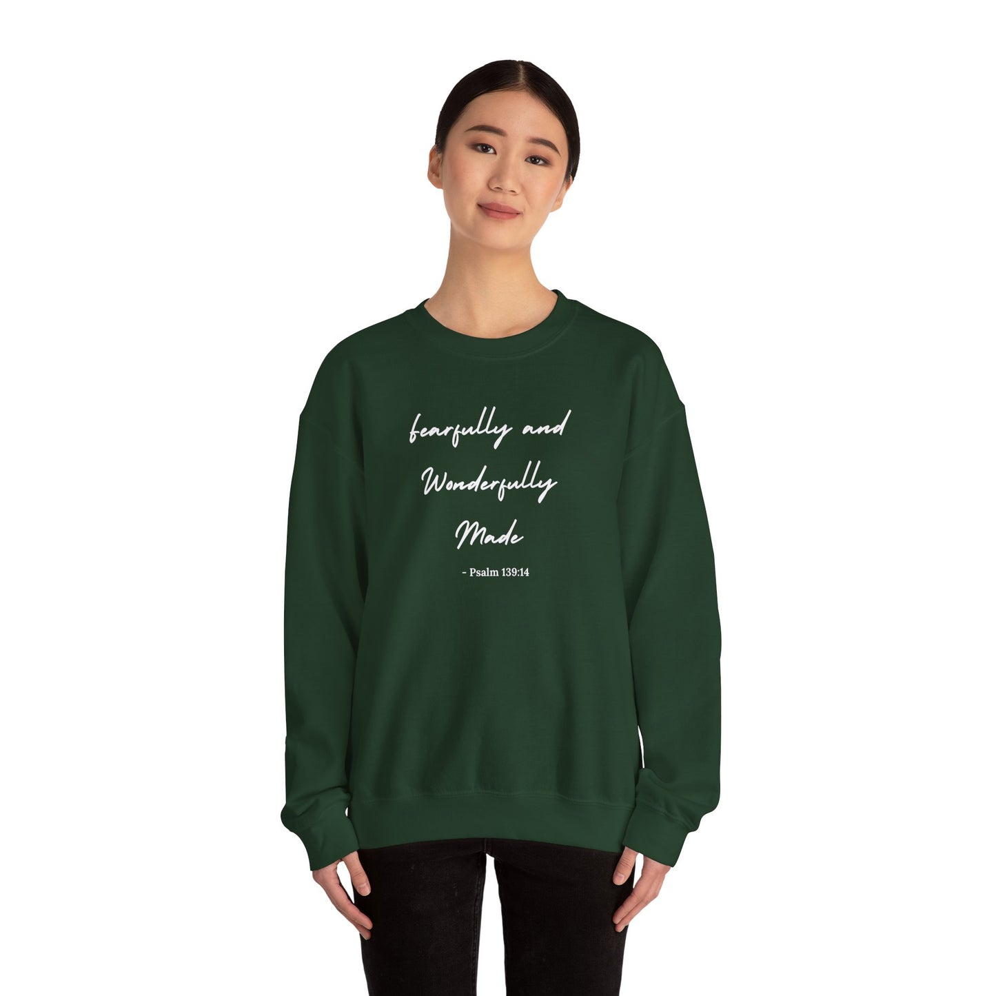 Fearfully and Wonderfully Made Crewneck Sweatshirt