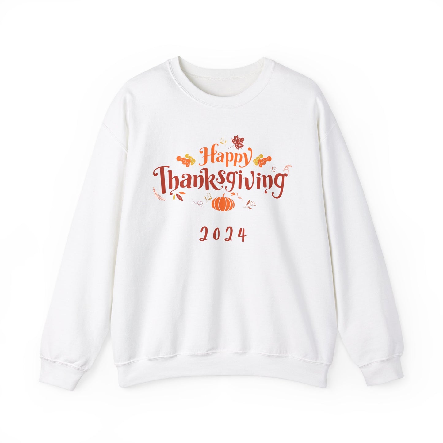 Happy Thanksgiving 2024 Crewneck Sweatshirt