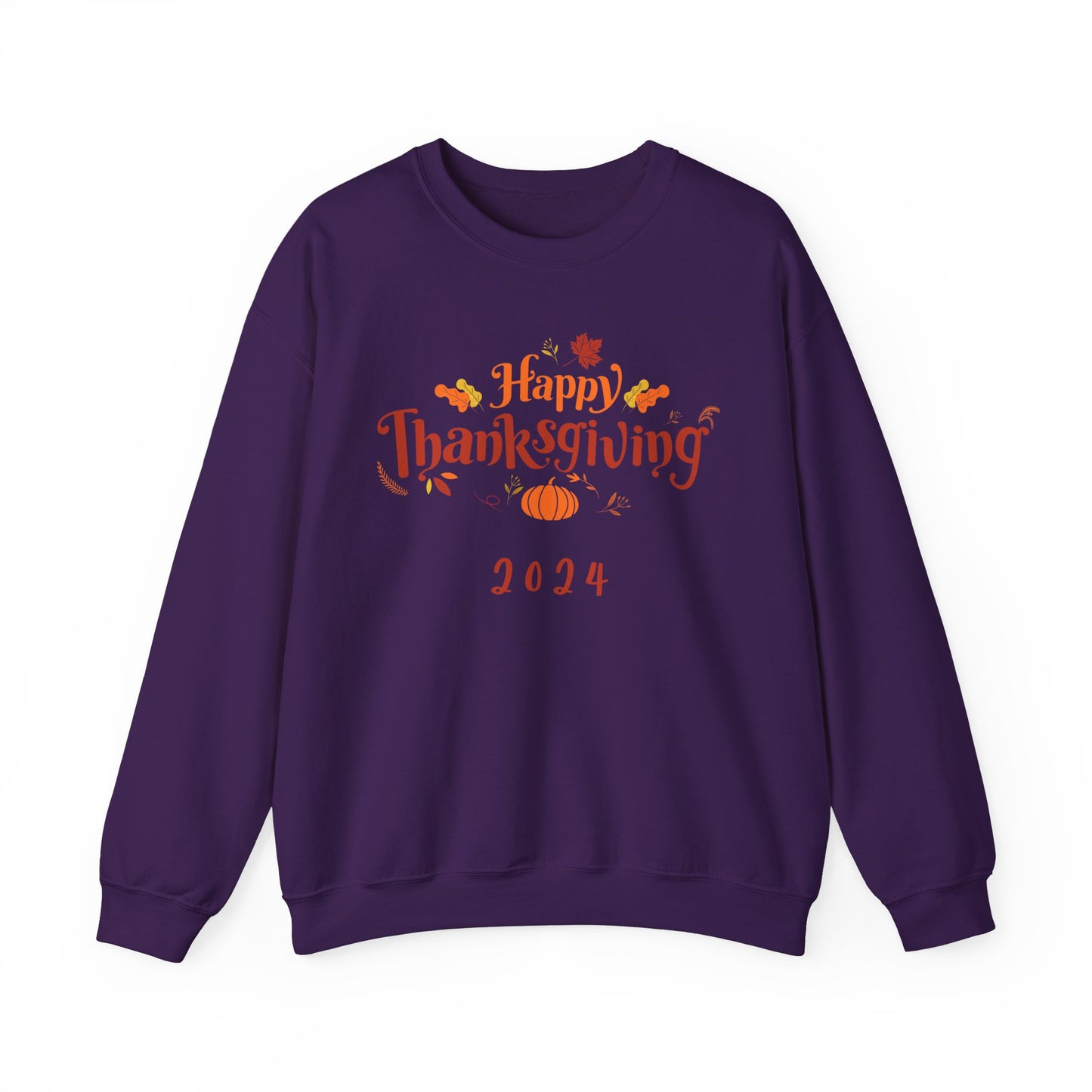 Happy Thanksgiving 2024 Crewneck Sweatshirt