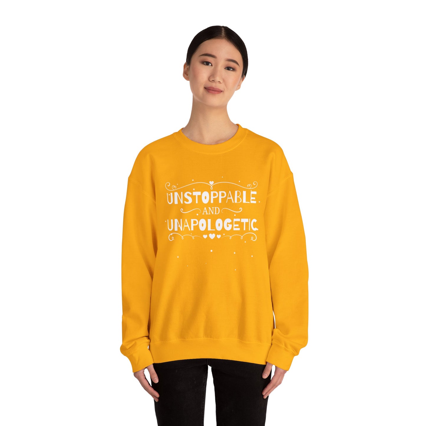 Unstoppable And Unapologetic Crewneck Sweatshirt