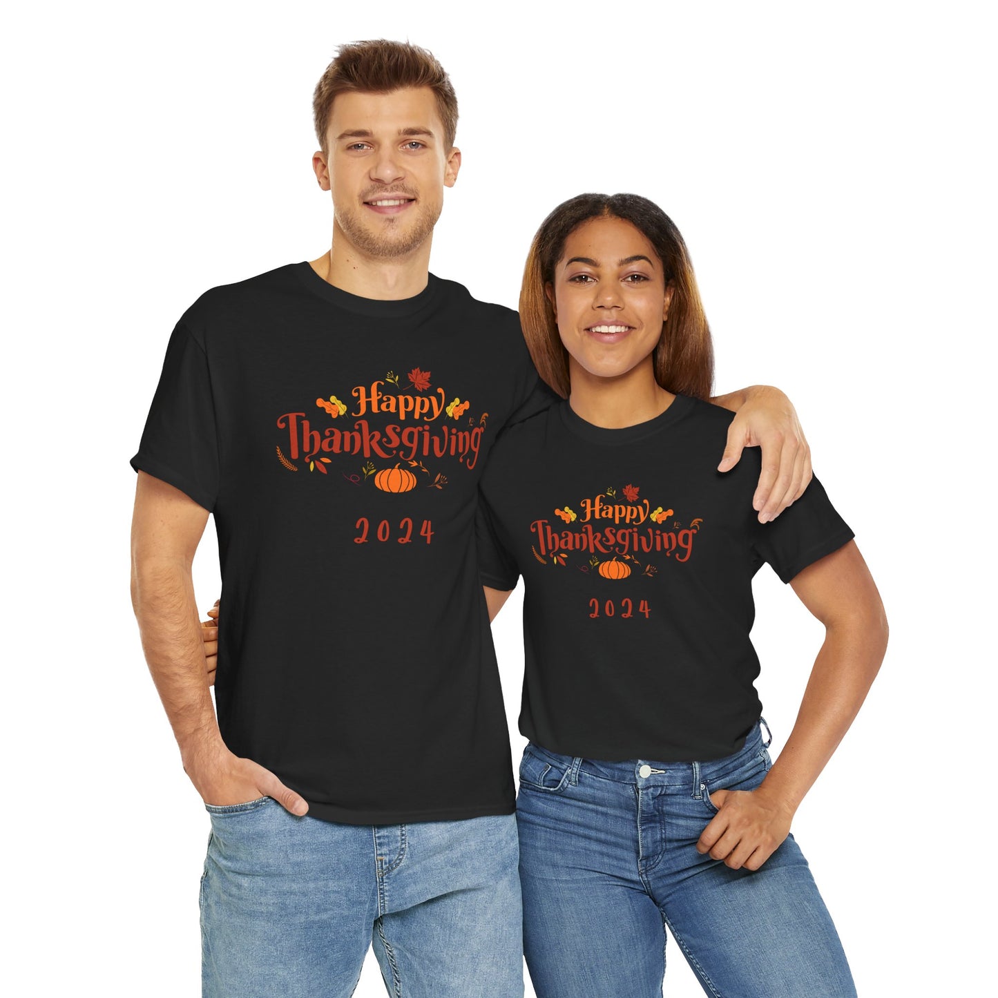 Happy Thanksgiving 2024 Cotton Tee