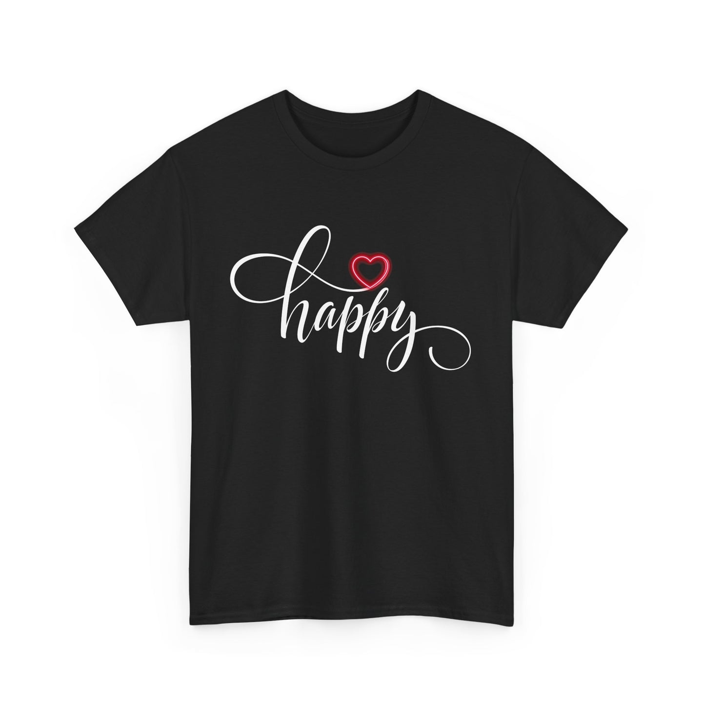 "Happy" Cotton Tee