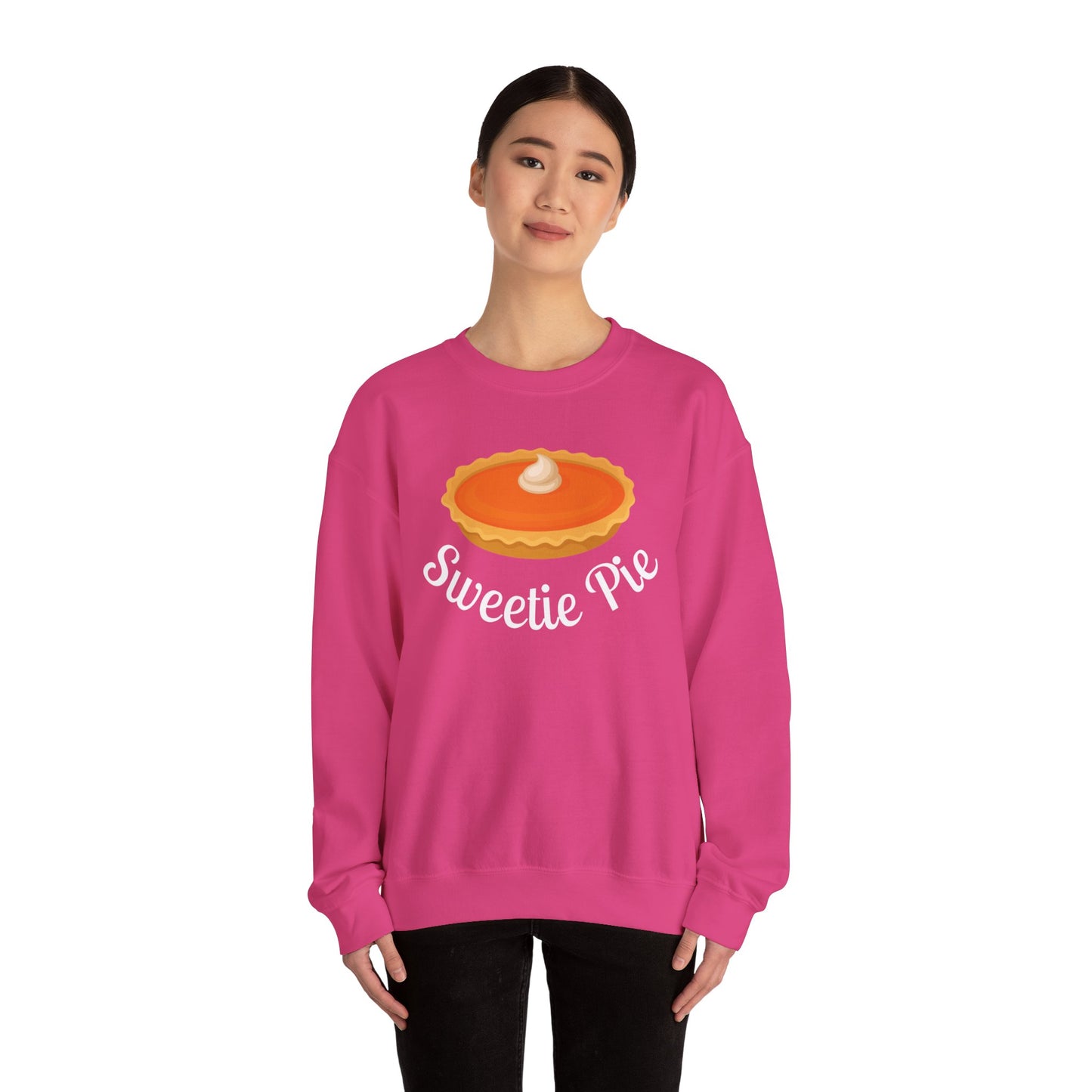 Sweetie Pie Crewneck Sweatshirt - White Letters