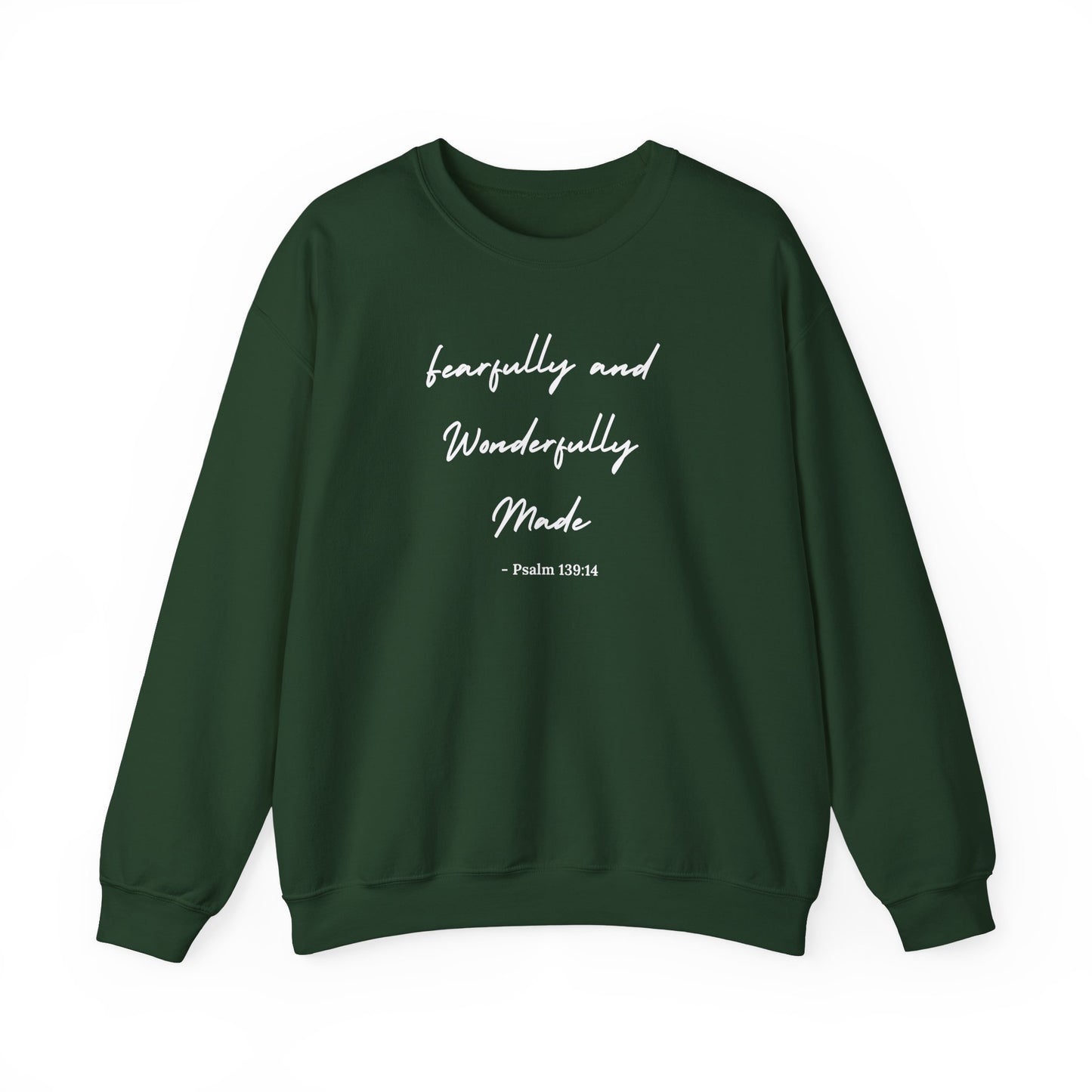 Fearfully and Wonderfully Made Crewneck Sweatshirt