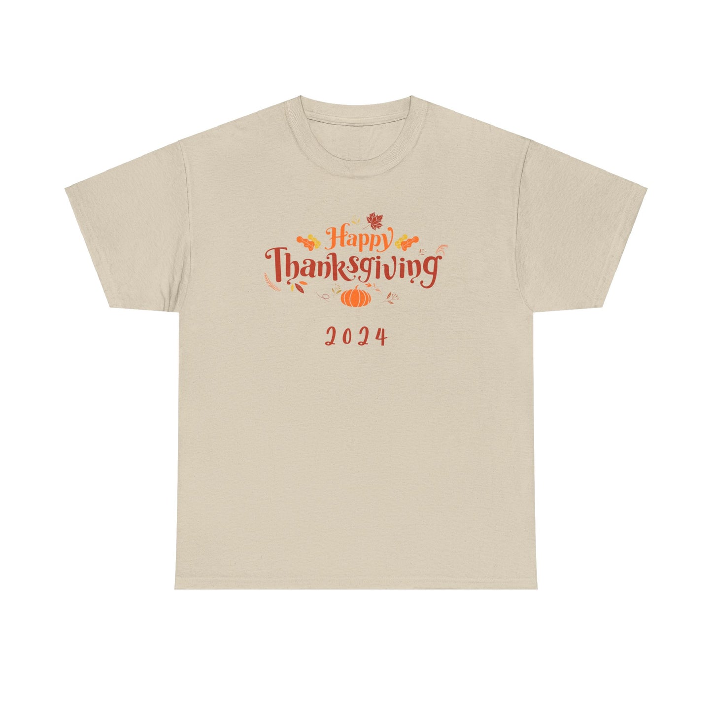 Happy Thanksgiving 2024 Cotton Tee