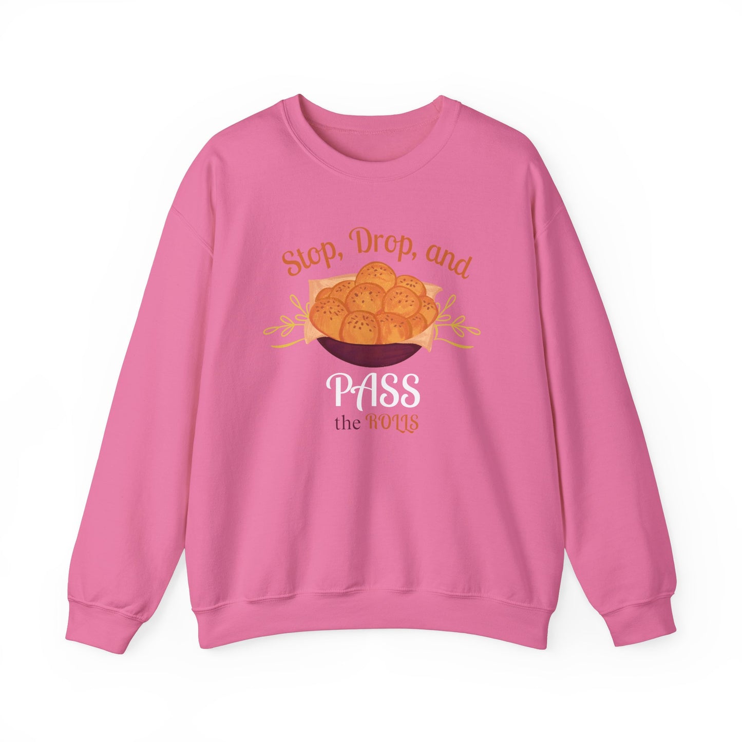 Stop, Drop, and Pass the Rolls Crewneck Sweatshirt