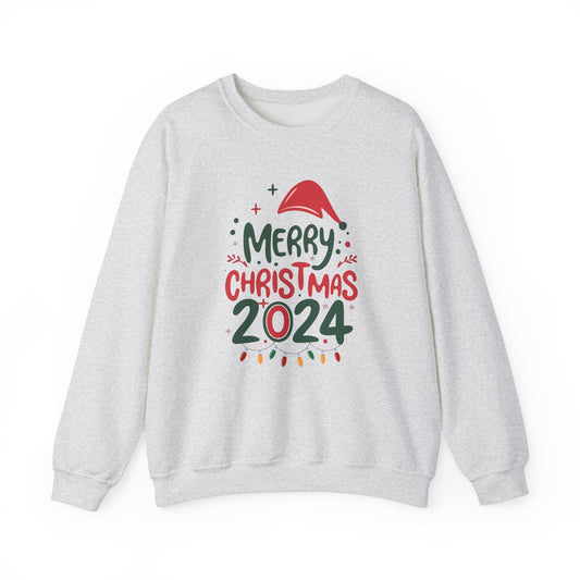 Merry Christmas 2024 Crewneck Sweatshirt