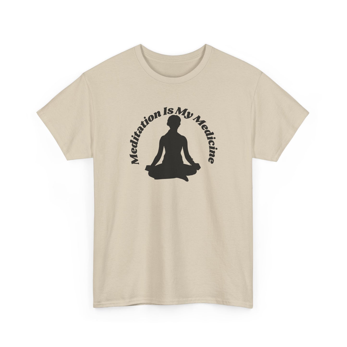 Meditation Is My Medicine Cotton Tee