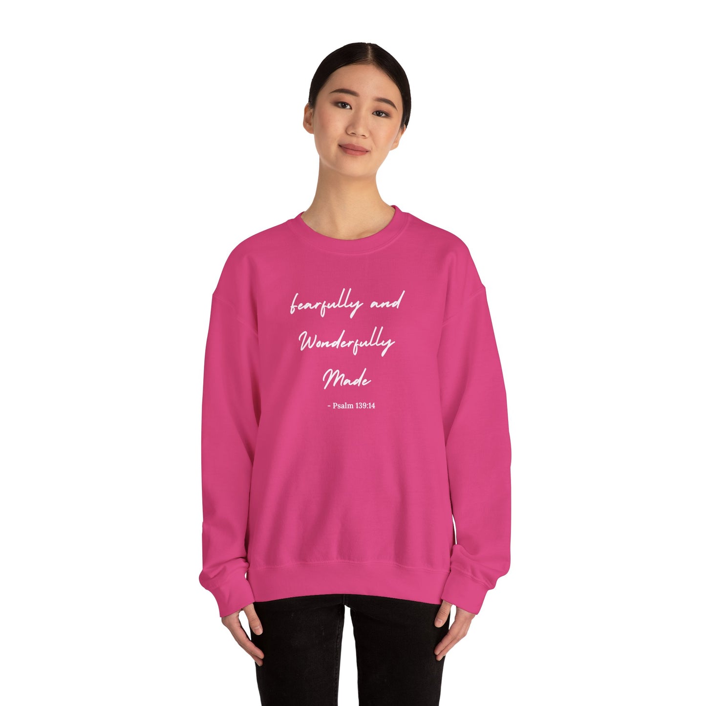 Fearfully and Wonderfully Made Crewneck Sweatshirt