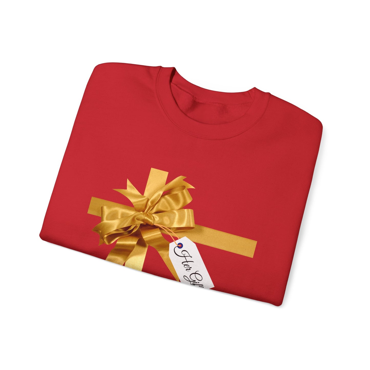 Her Gift Christmas Crewneck Sweatshirt