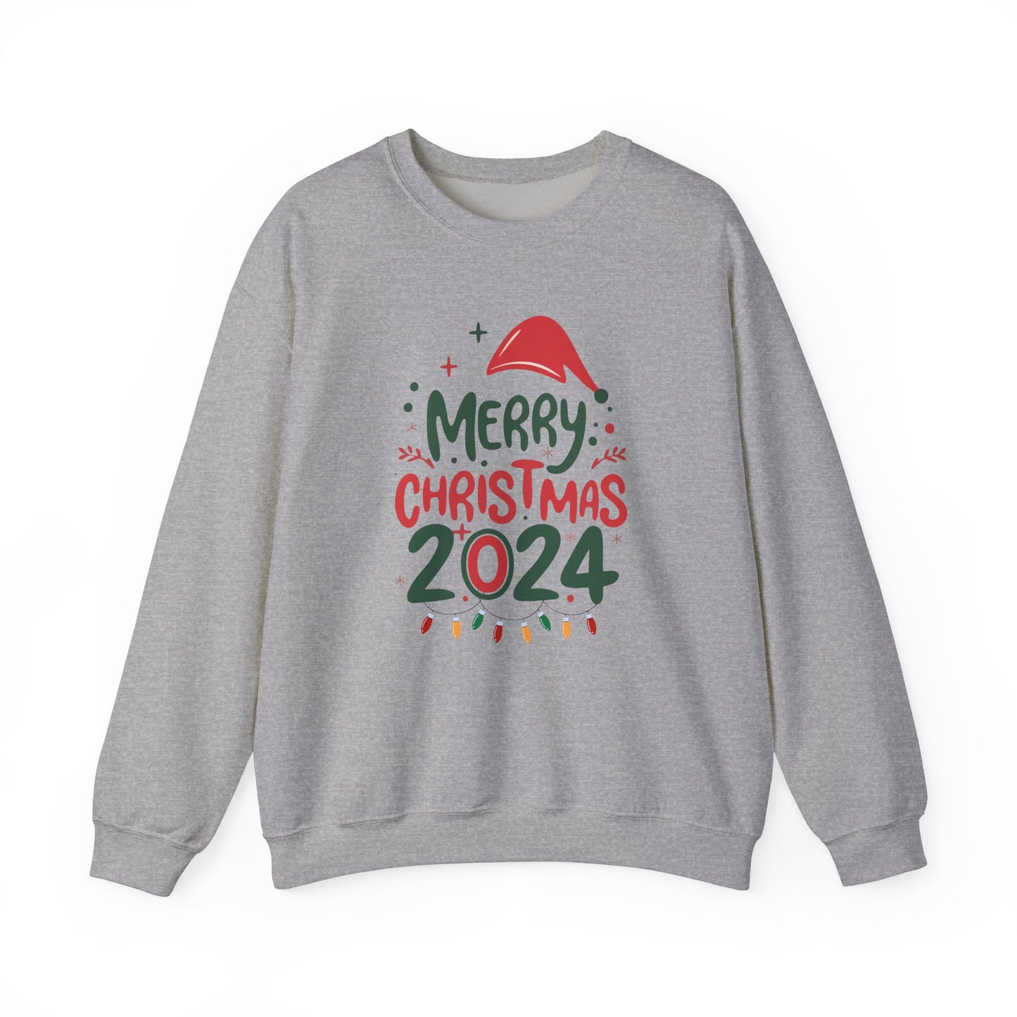 Merry Christmas 2024 Crewneck Sweatshirt