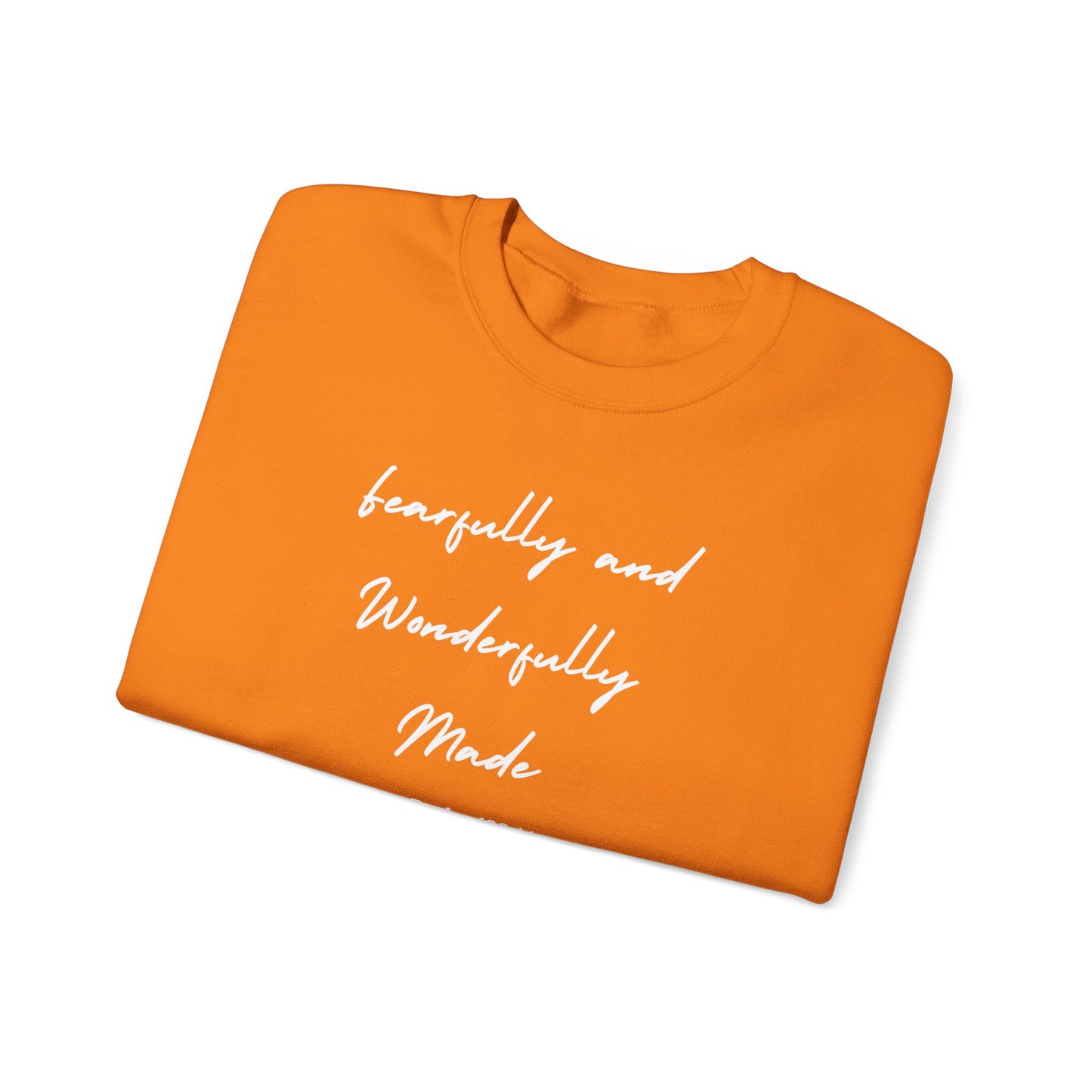 Fearfully and Wonderfully Made Crewneck Sweatshirt