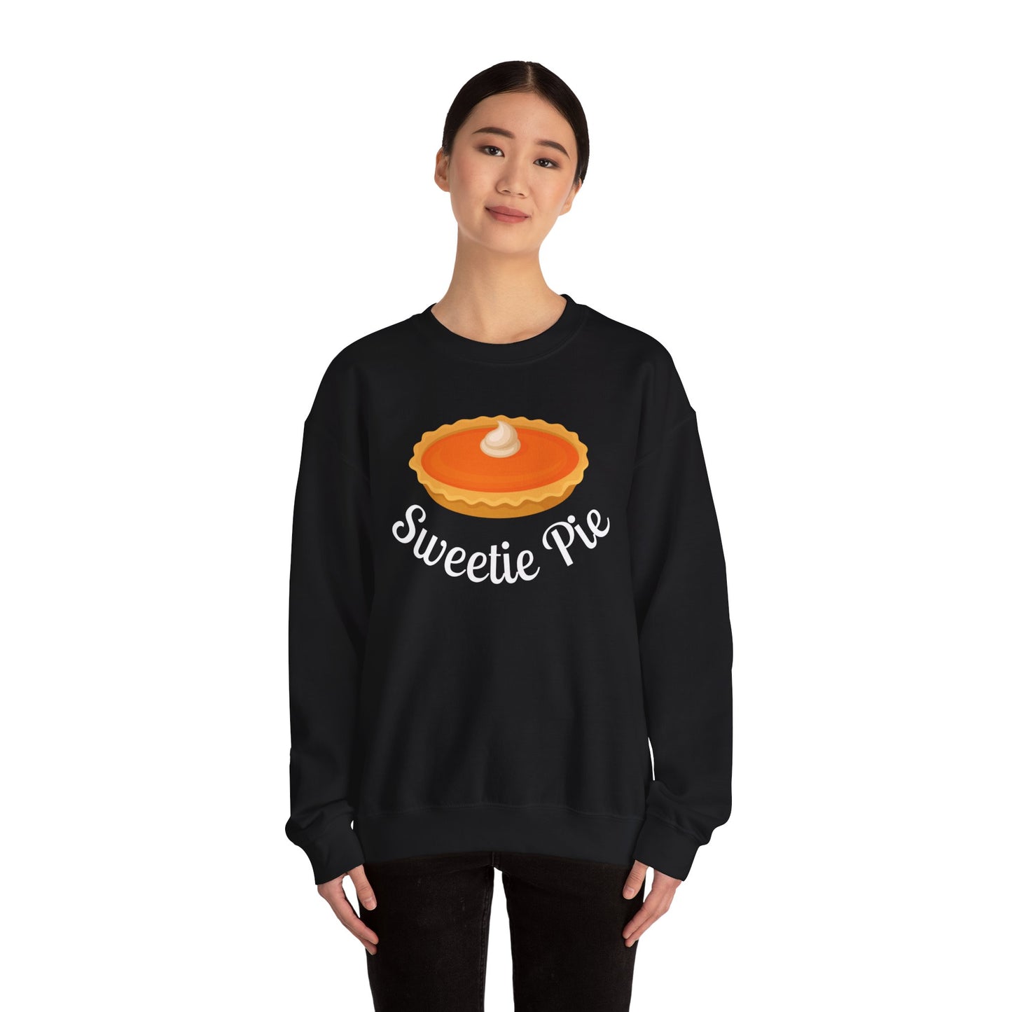 Sweetie Pie Crewneck Sweatshirt - White Letters