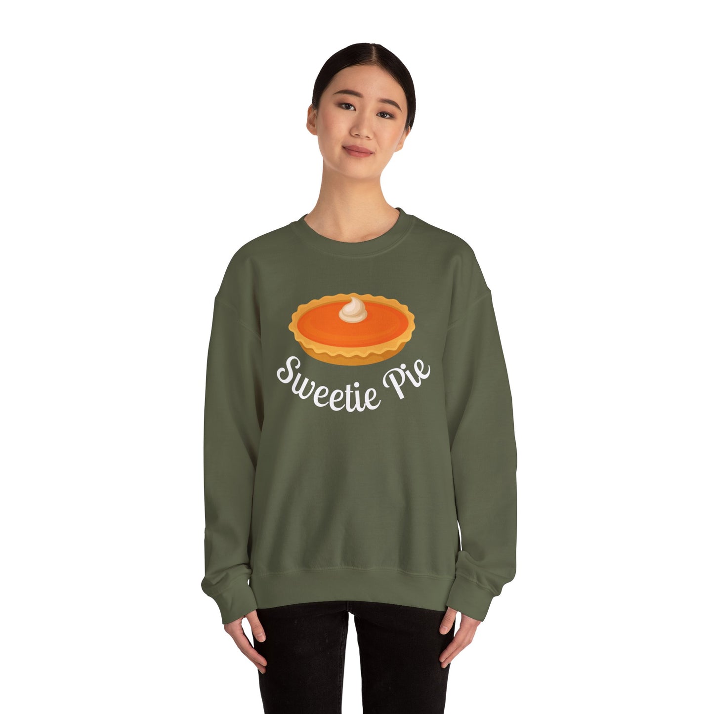 Sweetie Pie Crewneck Sweatshirt - White Letters