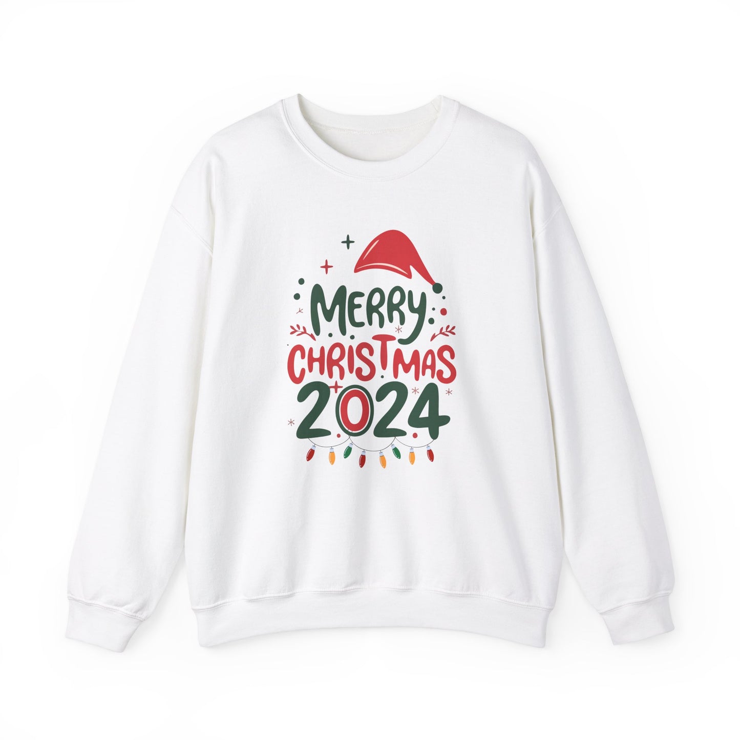 Merry Christmas 2024 Crewneck Sweatshirt