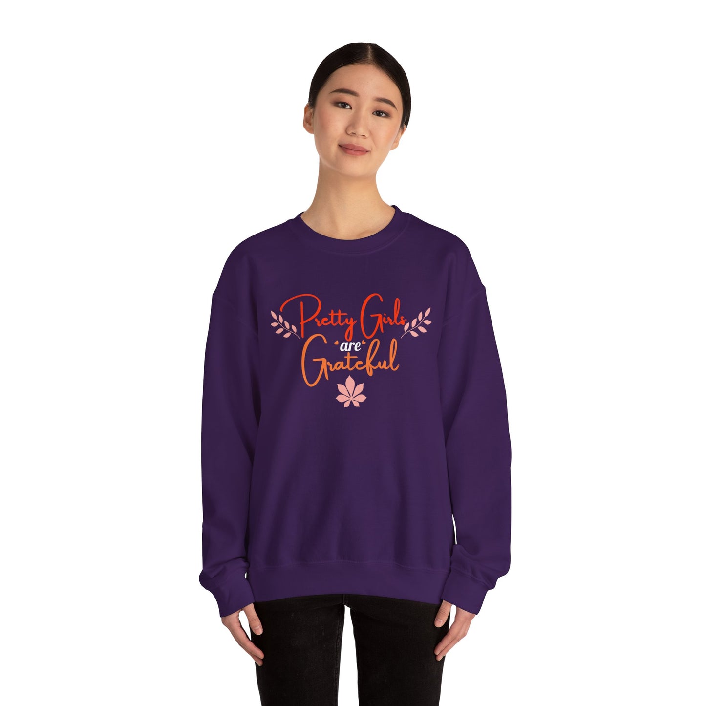 Pretty Girls Are Grateful Crewneck Sweatshirt