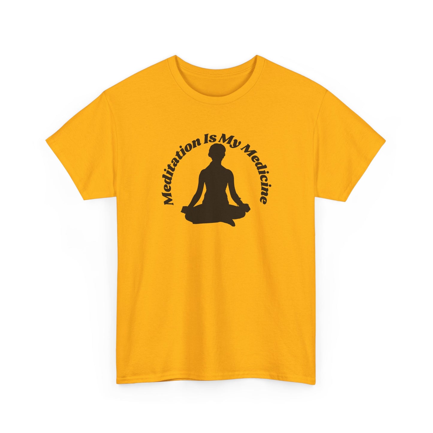 Meditation Is My Medicine Cotton Tee