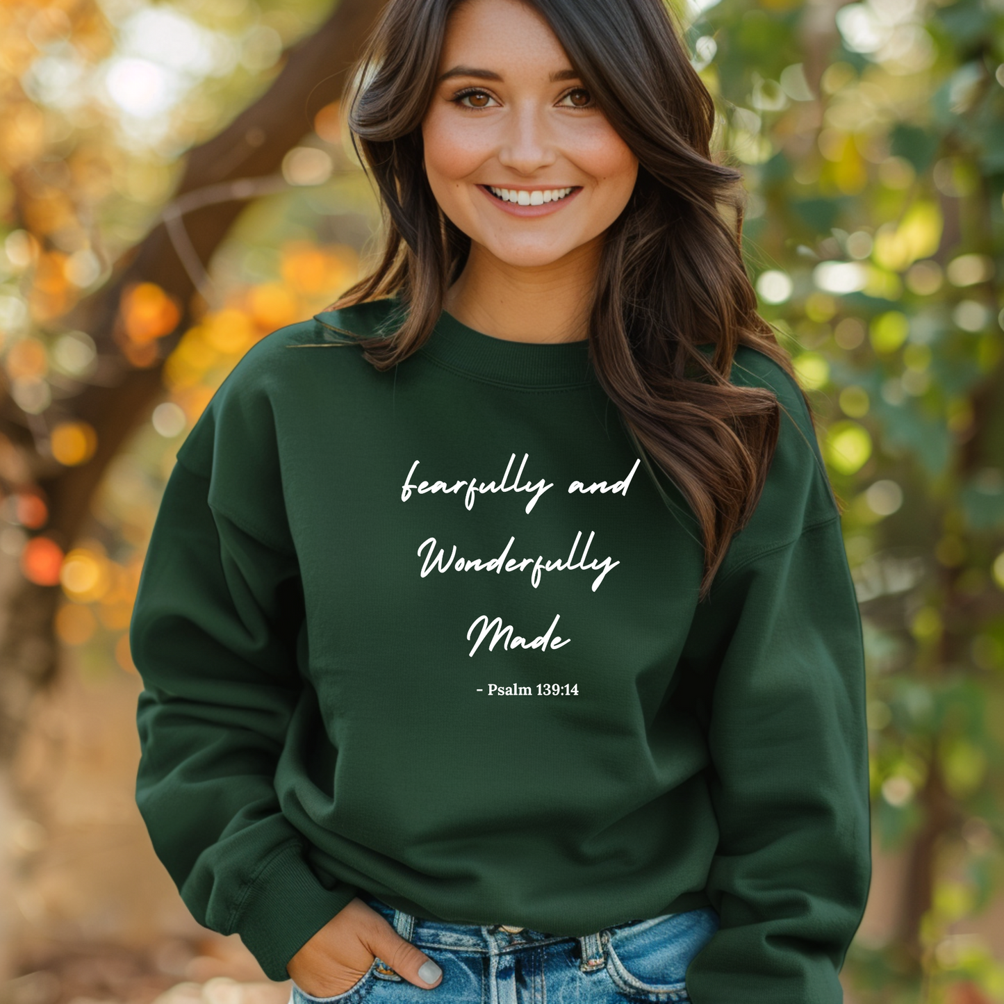 Fearfully and Wonderfully Made Crewneck Sweatshirt