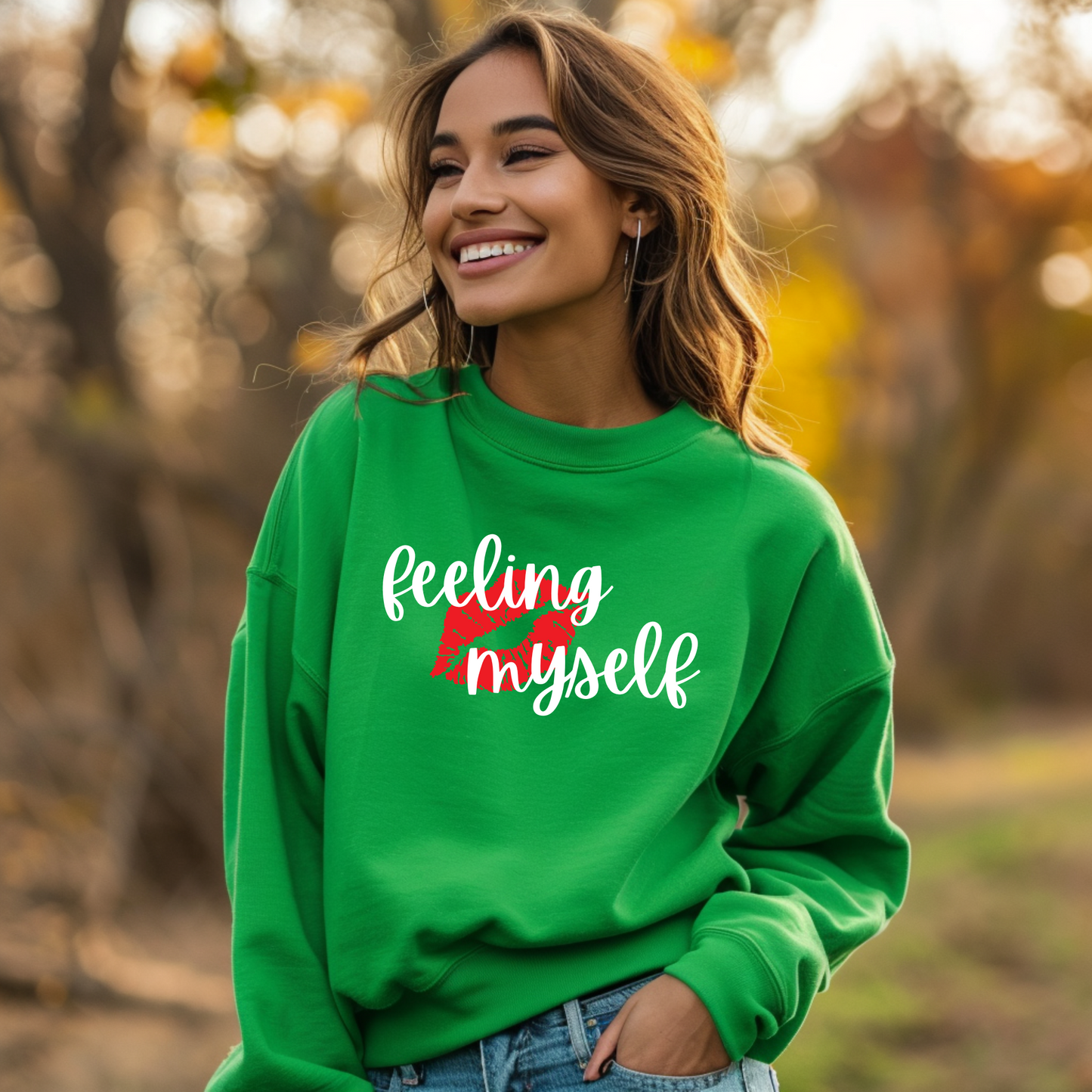 Feeling Myself Crewneck Sweatshirt