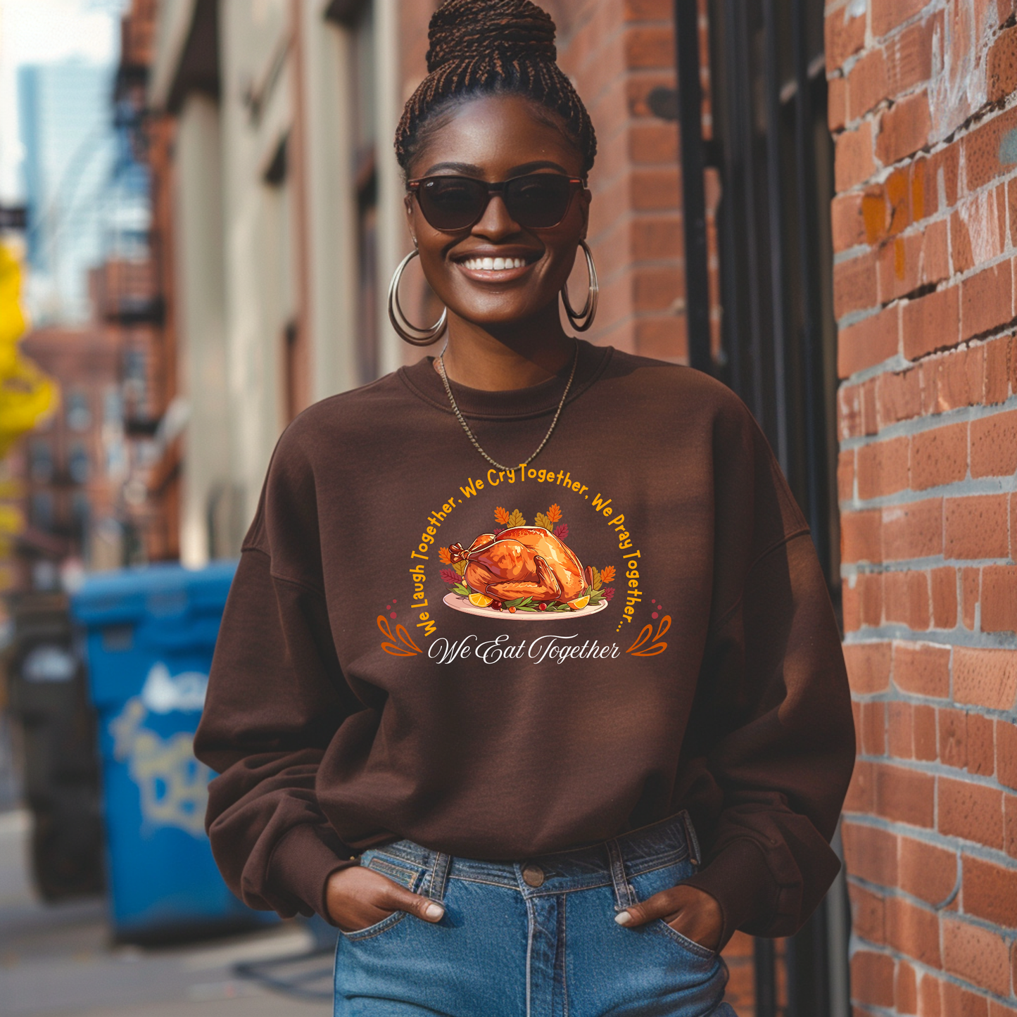 We Eat Together Crewneck Sweatshirt