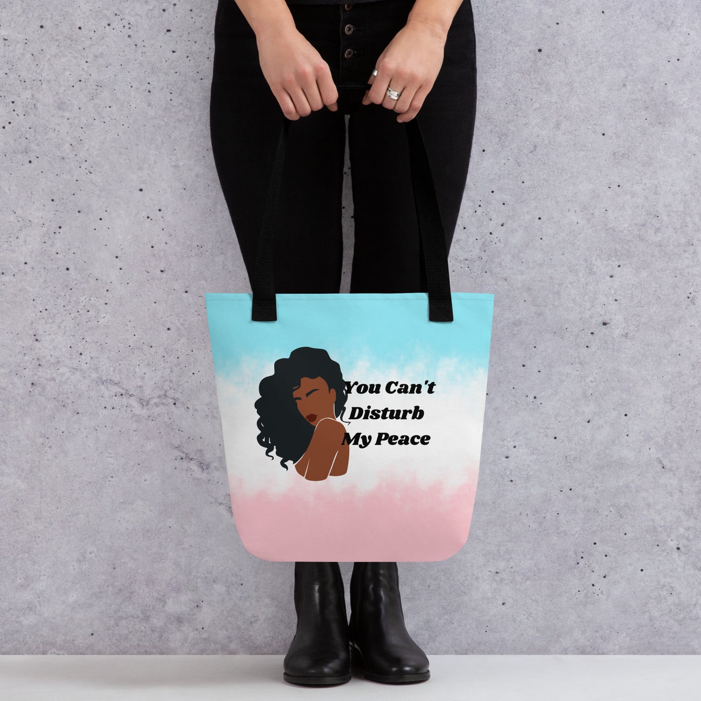 Don't Disturb My Peace Tote bag